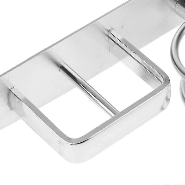 [LCS] Vægmonteret hårtørrerholder Aluminium glattejernsholder