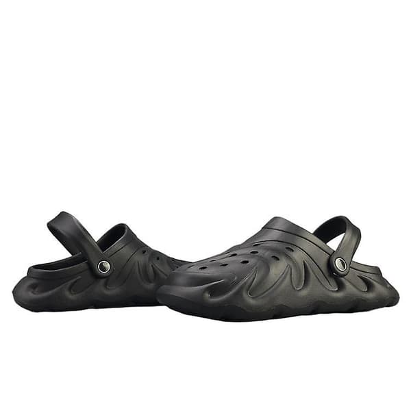 Halkfria herrskor med hål för utomhusbruk, Baotou strandsandaler 45