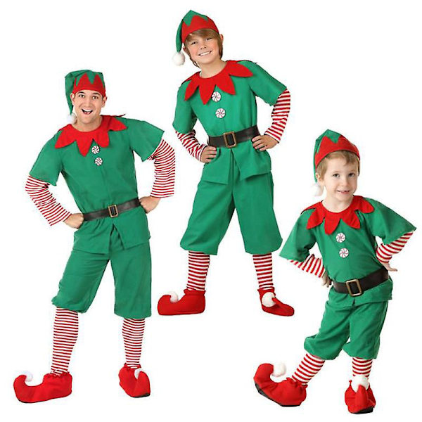 Juletøj Sød Elver Jule Tøj Cosplay Julekostumer Til Mænd Og Kvinder Børn