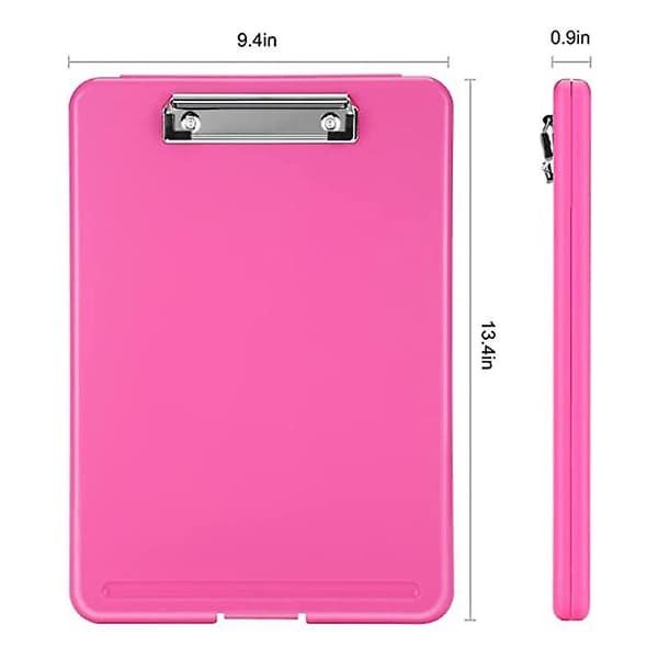 [LCS] Multifunktionell förvaringslåda kompatibel med dokumenttestpapper Pink