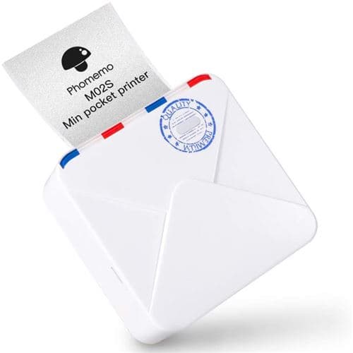 [LCS] Bärbar termisk skrivare Bluetooth Phomemo M02S utan bläck 3
