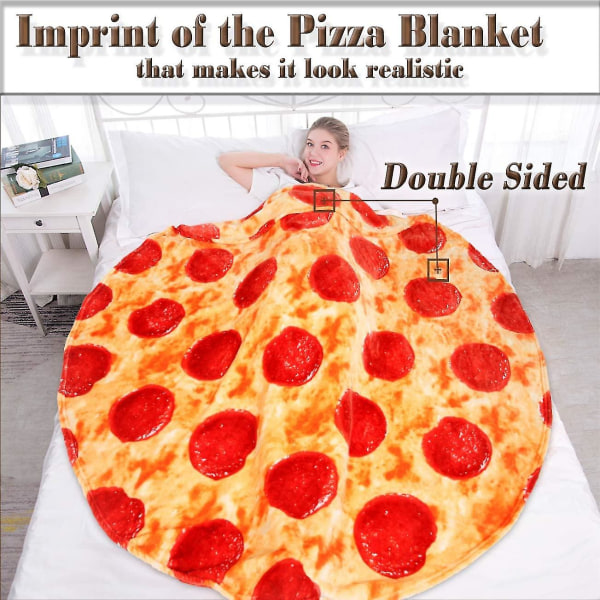 Gemdeck Burritos Teppe, Dobbeltsidig Gigantisk Tortilla Teppe 1.2*1.2m