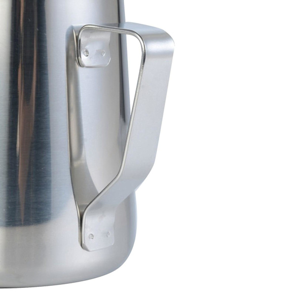 304 Rustfritt Stål Melkeskumkanne 350ml Melk Kaffe Mål Black