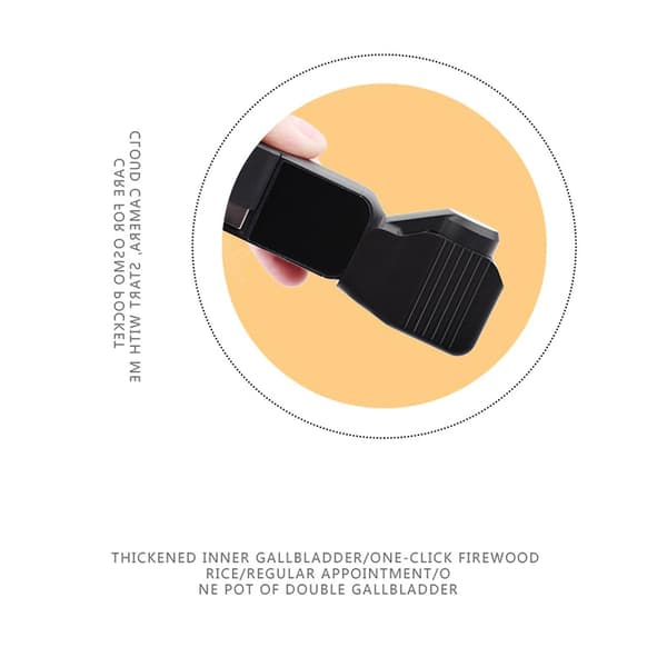Objektivdæksel til Pocket 2 til etui Håndholdt Gimbal Stabilisator Kamera Tilbehør