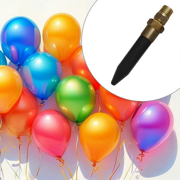 Heliumballongpumpe med vippeventil for festdekor