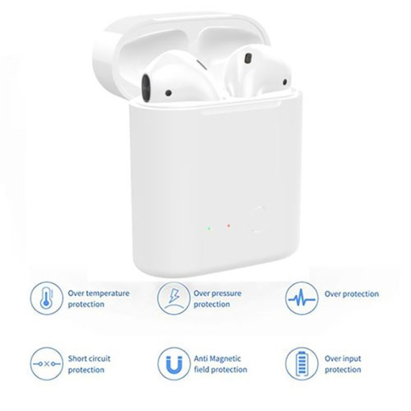 Korvaava latauskotelo Airpods-kuulokkeille - Valkoinen