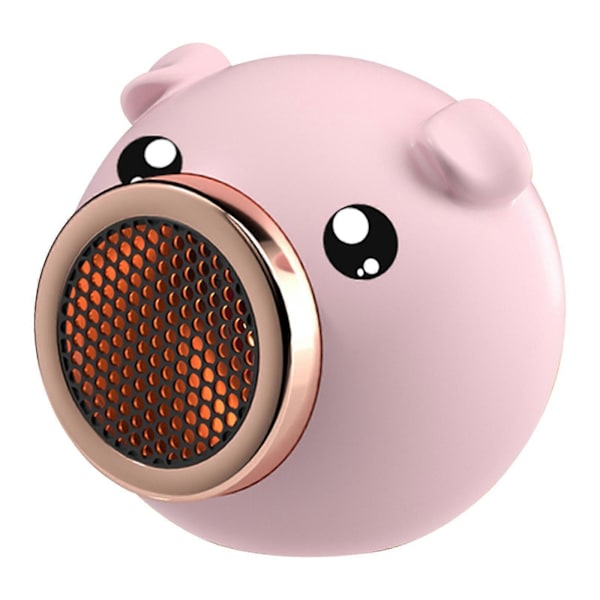 Ventilatorvarmer Udsalg - Bærbar Ventilatorvarmer med 2-Hastigheds Intelligent Temperaturkontrol - Bordventilatorvarmer Pink