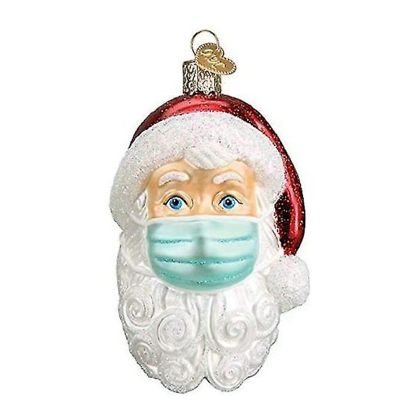 Julepynt - Julenissen Bruker Maske