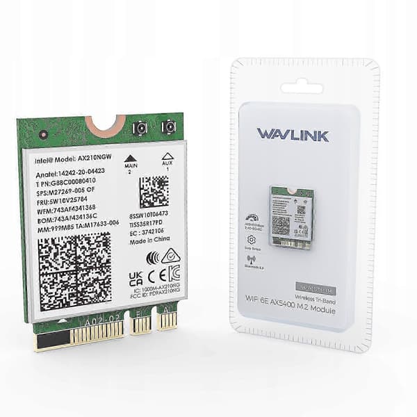 Wavlink Wifi 6e Intel Ax210 kolmitaajuuksinen langaton verkkokortti