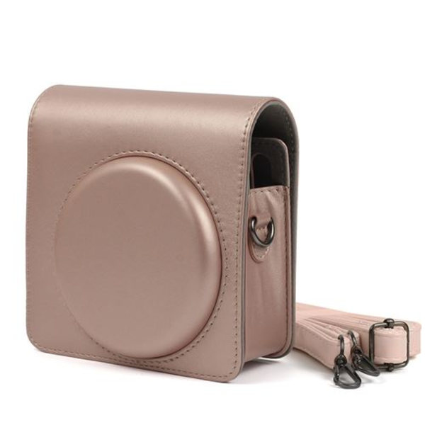 Beskyttende PU-læretui for Fujifilm Instax Square SQ6 - Rosa