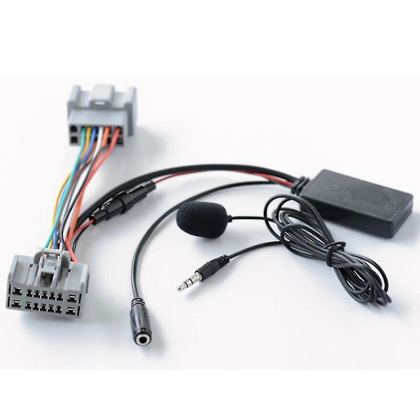 Bil Bluetooth 5.0 Trådlös Telefonsamtal Handsfree Aux In Adapter För Volvo C30 S40 V40 V50 S60 S70 C70 V70 Xc70 S80 Xc90 Med Mikrofon