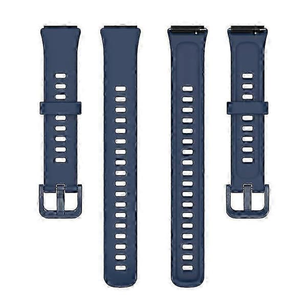 Kompatibel med 7 silikonklokke erstatningsrem OceanBlue