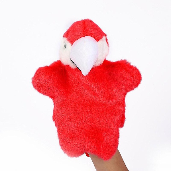 Zoo Friends Handdockor Dockor & Teatrar Mjukisdjur Present Till Pojke Eller Flicka Parrot