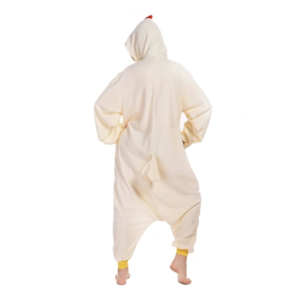 Reedca Totoro Aikuisten Onesie Halloween Cosplay Asut Anime Pyjamat Yhteensopiva Naisten Ja Tyttöjen Kanssa, napitus Chicken M