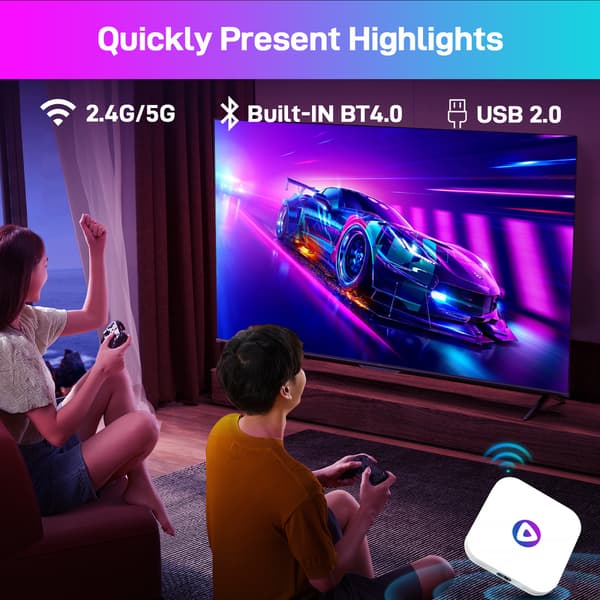 Android 4K TV-boks - RNCYN - Android 13 - RK3528 - 64 GB ROM - 4 GB RAM - Dual-band Wi-Fi - Bluetooth 5.0