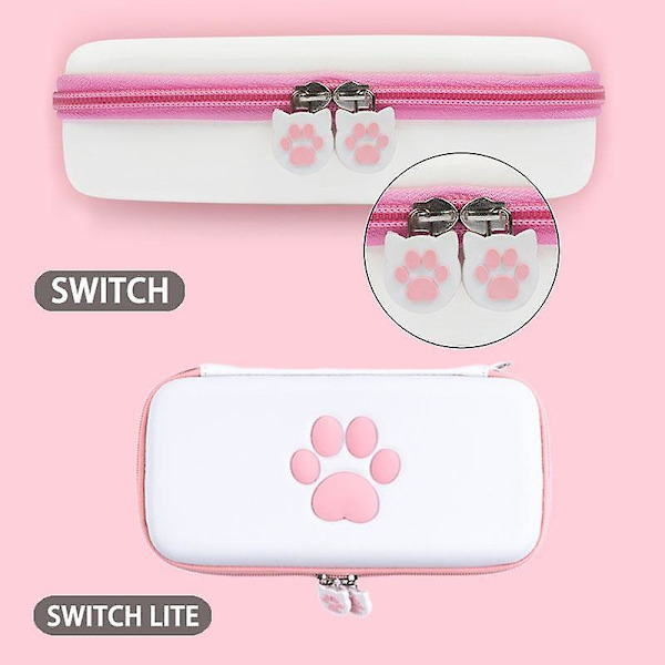Nintend Switch-fodral portabelt kattklösfodral väska eva vattentät reseväska för Nintendo Switch mini lite spelkonsol tillbehör Switch lite case