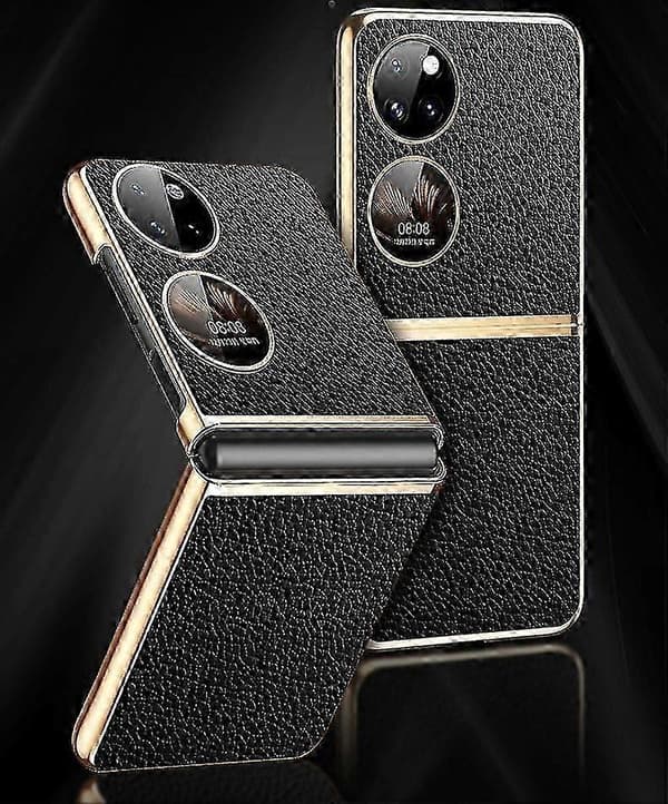 Läderfodral för Huawei P50 Pocket Smartphone - YuJia