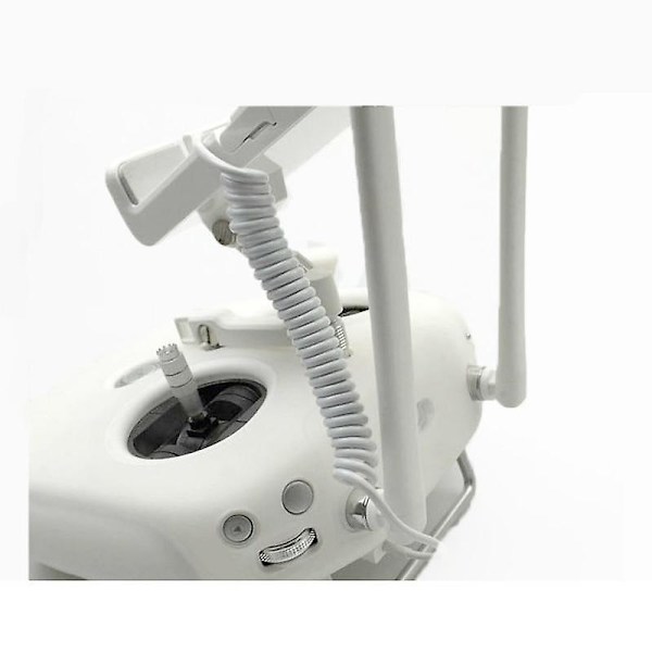 90 cm elastisk data USB-kabel fjernkontrollkontakt for Android-telefonledning for DJI Phantom 4/3 Inspire1 drone tilbehør White for android