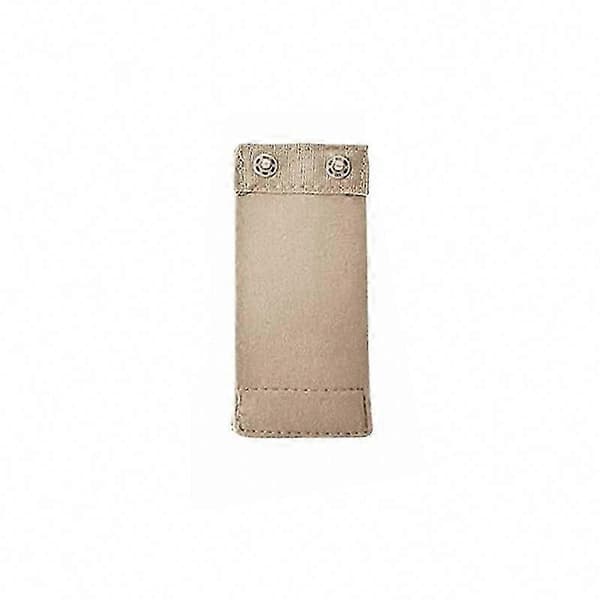 Shapewear-forlenger med 2 rader kroker, bomullsforlengelse, knappforlenger Beige