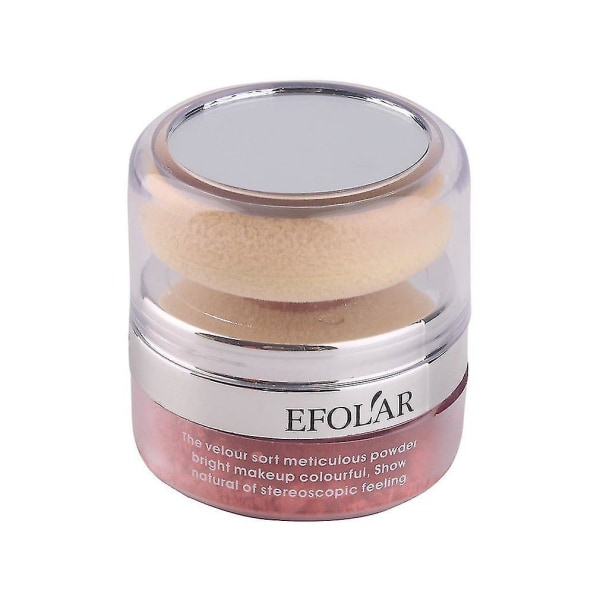 Efolar Kvinnor Kosmetisk Cheek Makeup Blusher Mjuk Natural Blush Po