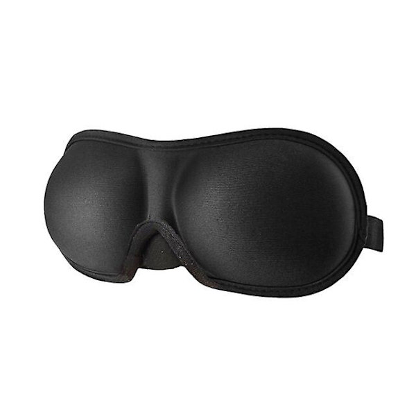 1 st 3D Sömnmask Naturlig Sovmask Ögonmask Ögonskugga Skydd Ögonlapp Kvinnor Män Mjuk Bärbar Ögonbindel Reseögonlapp