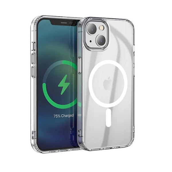 Transparent Iphone 13 Case, Magsafe Magnetic Phone case För Iphone 13 13 Mini Pro Pro Max iPhone 13