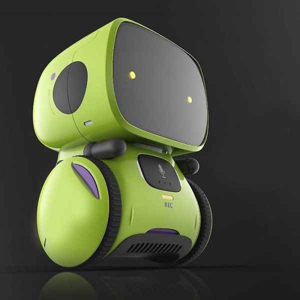 Fjärrkontroll Robot Leksak Gående Talande Dansande Leksaksrobotar För Barn Pedagogiska Leksaker Med Green