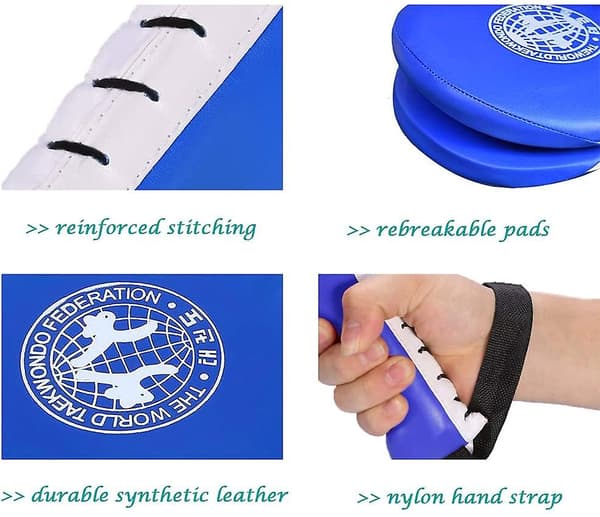 [LCS]Par slitesterke Taekwondo sparkeputer blue