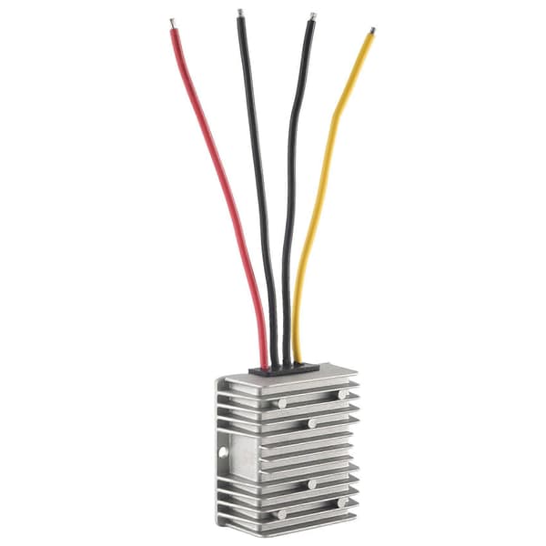 24V til 12V 30A 360W DC-konverter Step Down 24 Volt til 12 Volt Buck 27 aluminum