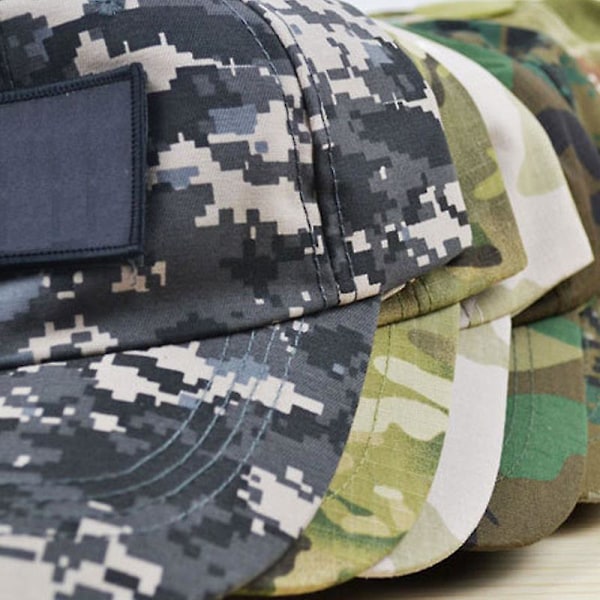 Fashion Nye Herre Baseball Cap Camouflage Taktiske Caps Hær Marines Hat Casual Sports Hatte Desert Boa Pattern