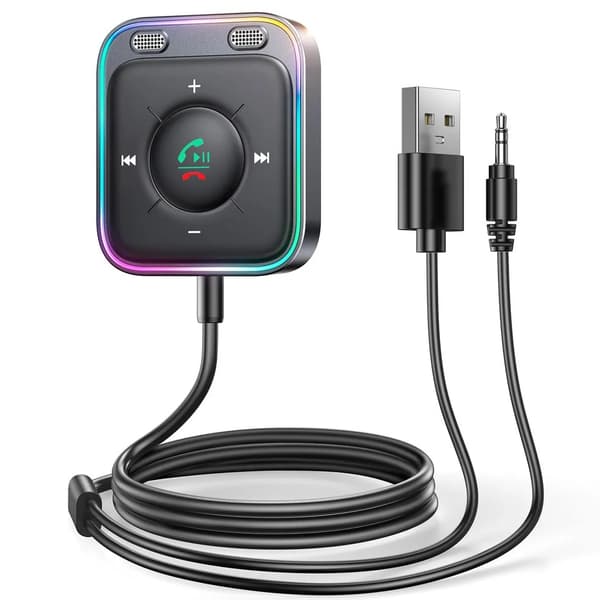 SiGN Aux Bluetooth-äänisovitin autoon - Musta