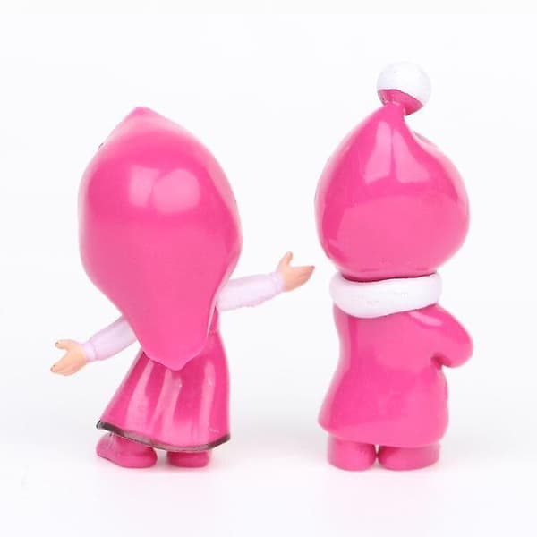 6 st Masha och Björnen tecknad actionfigur presentleksak
