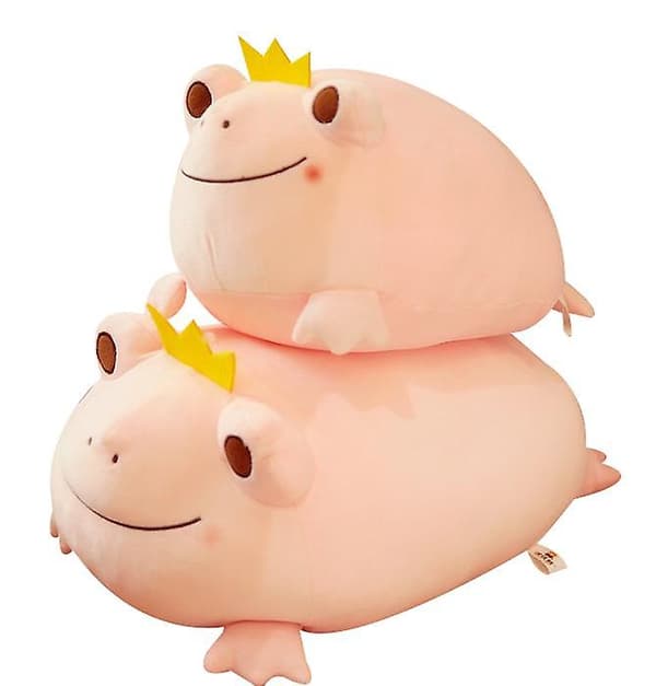[LCS]Super blød frø plysdyr pink 35cm