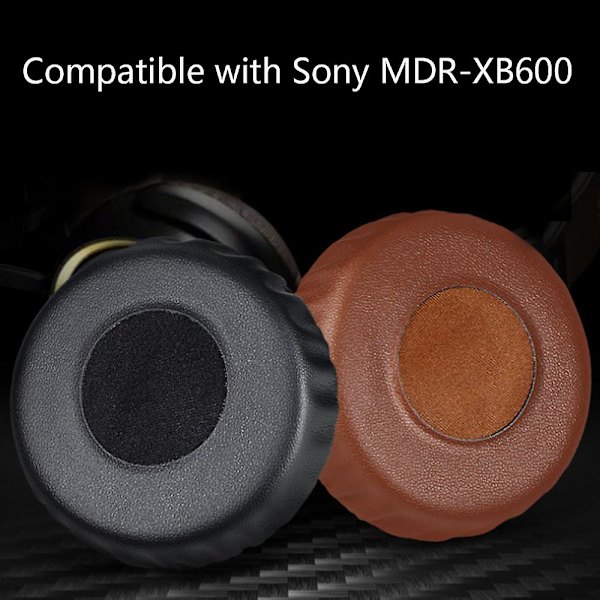 Ersättningsöronkuddar för Sony MDR-XB600 Hörlurar Black