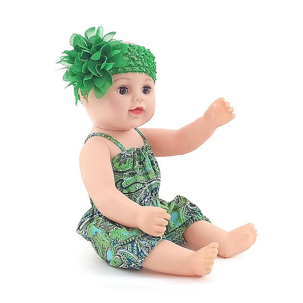 Mjuk Kropp Baby Docka Med Öppningsbara/Stängbara Ögon set1
