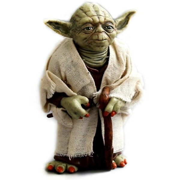 13 cm Star Wars Master Yoda Jedi Figur Samlarobjekt Modell Toy Doll Present
