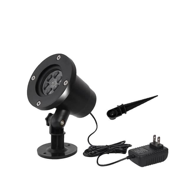[LCS] Juleprojektorlys, Xmas LED-projeksjonslampe white Australian standard plug