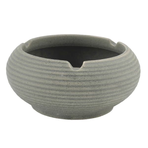 [LCS] Ceramic Ashtray with Windproof Lid for Indoor and Outdoor Use - Light Blue Light Blue