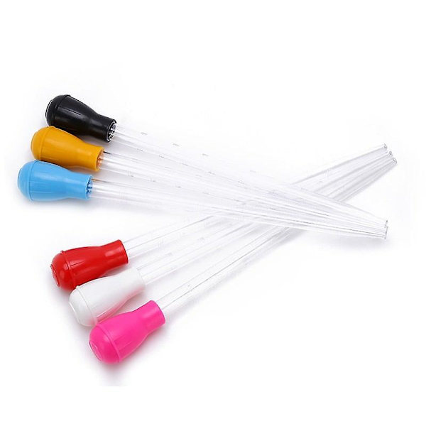 28/43 cm 30/50 ml pipette akvariesifon pumpe vandskifter akvarie pipette White 43cm length 50ml