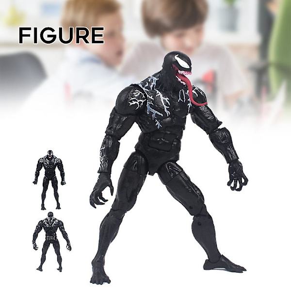 Venom Figur Med Rörliga Leder Samlarobjekt Karaktärer Modell Prydnad För Hem Vardagsrum Sovrum