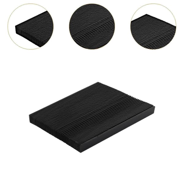 Dragspelskydd för CNC-maskin, töjbart upp till 1,5 m, flexibelt skydd för fräsmaskin 17.5cm