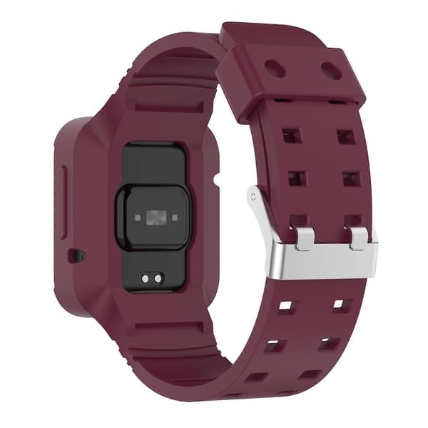 [LCS] Silikonklokkerem til Xiaomi Redmi Watch 2 Lite Wine Red