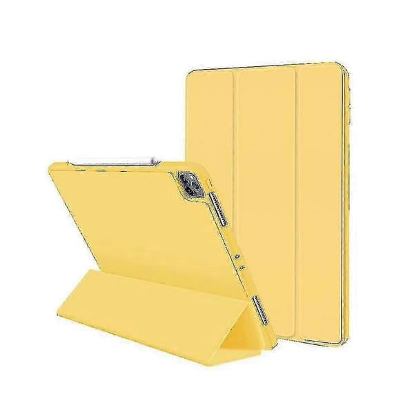 iPad Pro 11-tommers deksel med sterk magnetisk folding og justerbart stativ YELLOW