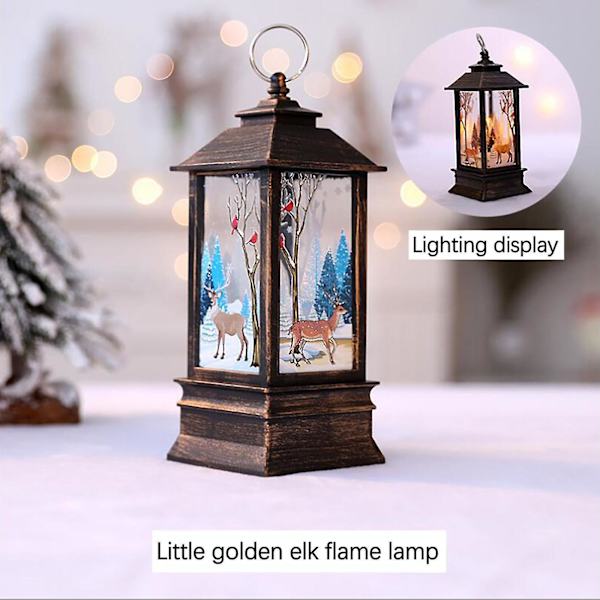 Julgransprydnader jul ljus med LED-värmeljus fo