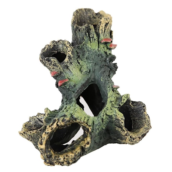 Akvarium Landskapsarkitektur Resin Klipparti Sköldpadda Reptil Habitat Dekoration Ornament Reptiler