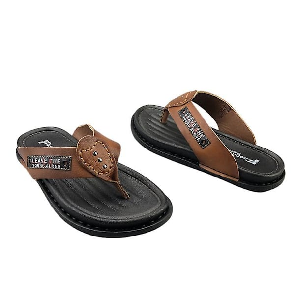 Sandaler för män, stilrena och mångsidiga flip-flops 41