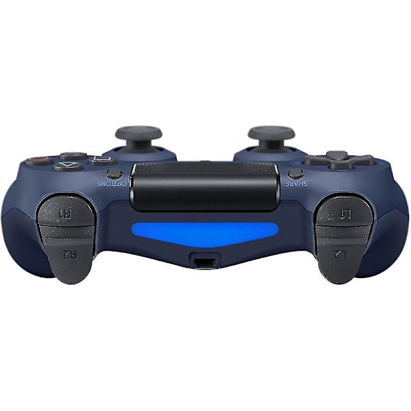 Trådlösa Bluetooth -kontroller Gamepad för Playstation4 (Midnight
