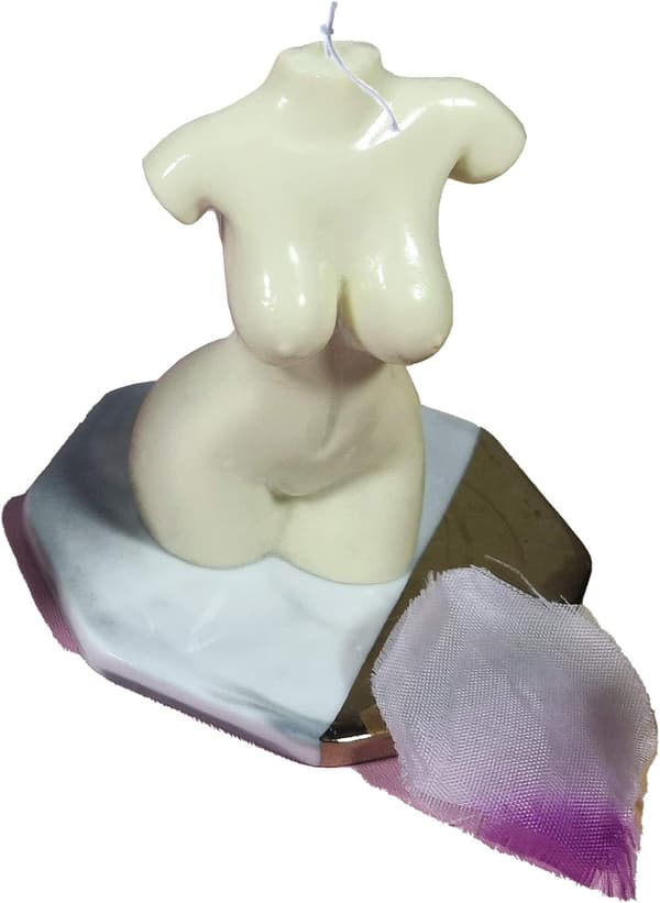 [LCS]*Kroppsformet stearinlysform støpesett for voksne, silikonformer for*