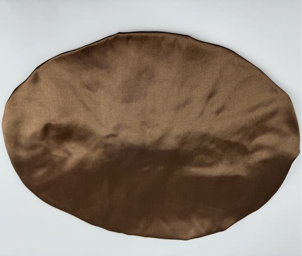 [LCS] Sovehette nattlue i 100 % silke kaffe L kaffe coffee L