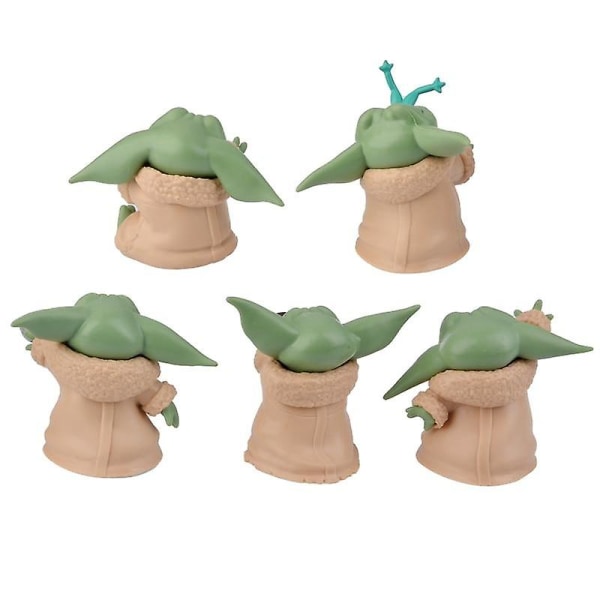 5 st/set Star Wars Baby Yoda Samlarfigur
